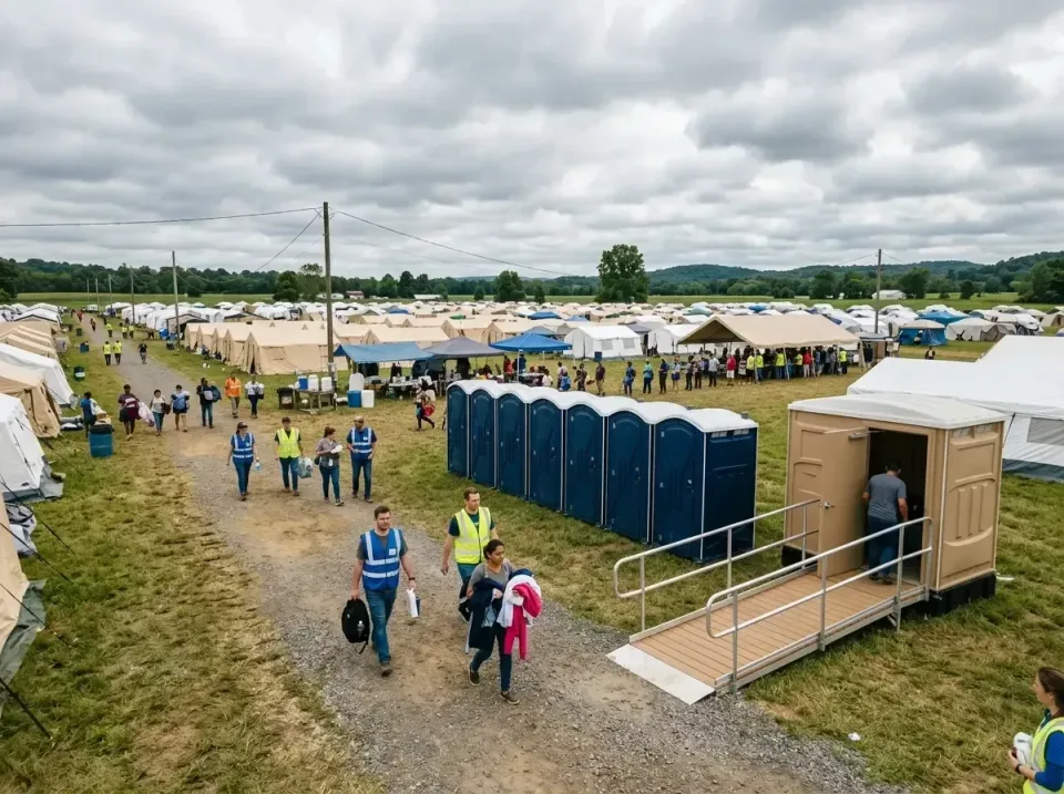 disaster-relief-camp-restrooms-010 — frequently asked questions, Dumpster & Portable Bathrooms Rental in Sharpes, FL